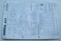 Original Revox A77 Schaltungssammlung Schaltplne