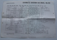 Schaltplan Marantz PM 250 Verstrker