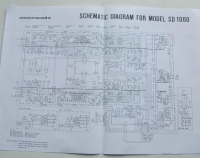 Schaltplan Marantz SD 1000 Tapedeck
