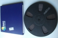 Revox Novodur Kunststoff Bandspule 26,5 cm inkl. gebrauchtem Tonband + Aufbewahrungskarton