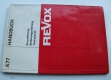 Original Revox A77 Handbuch Bedienungsanleitung